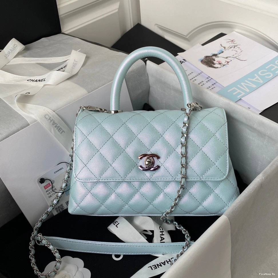 FLAP TOP CHANEL HANDLE WITH BAG 0824